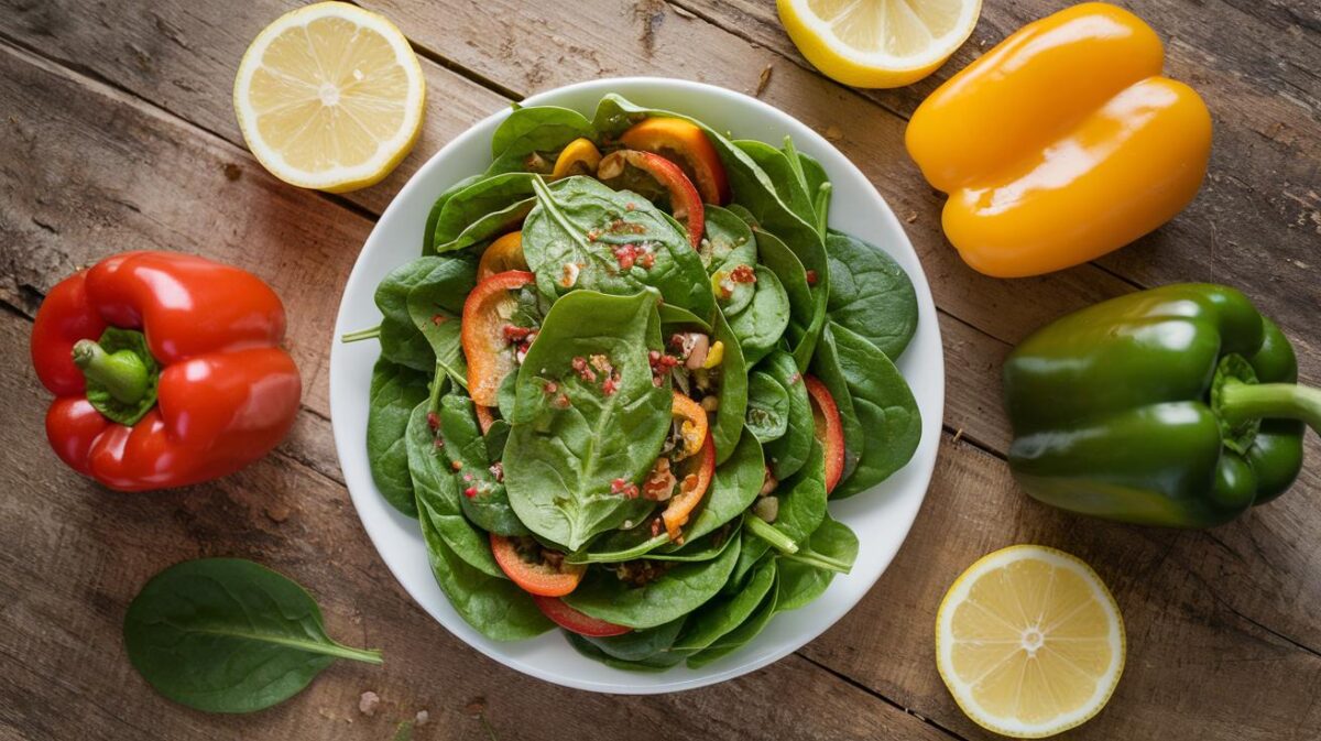 Il trucco semplice per moltiplicare per 5 l'assorbimento del ferro degli spinaci durante lo stesso pasto