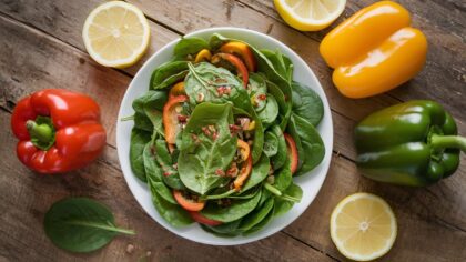 Il trucco semplice per moltiplicare per 5 l'assorbimento del ferro degli spinaci durante lo stesso pasto