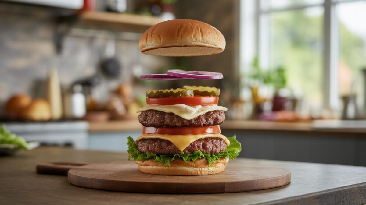 L'ordine esatto per impilare gli ingredienti del tuo burger ed evitare che si smonti