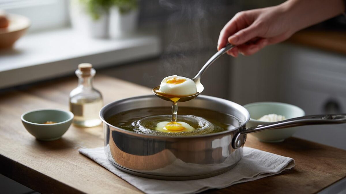 Perché aggiungere aceto nell'acqua di cottura delle uova in camicia cambia assolutamente tutto