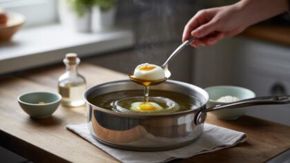 Perché aggiungere aceto nell'acqua di cottura delle uova in camicia cambia assolutamente tutto