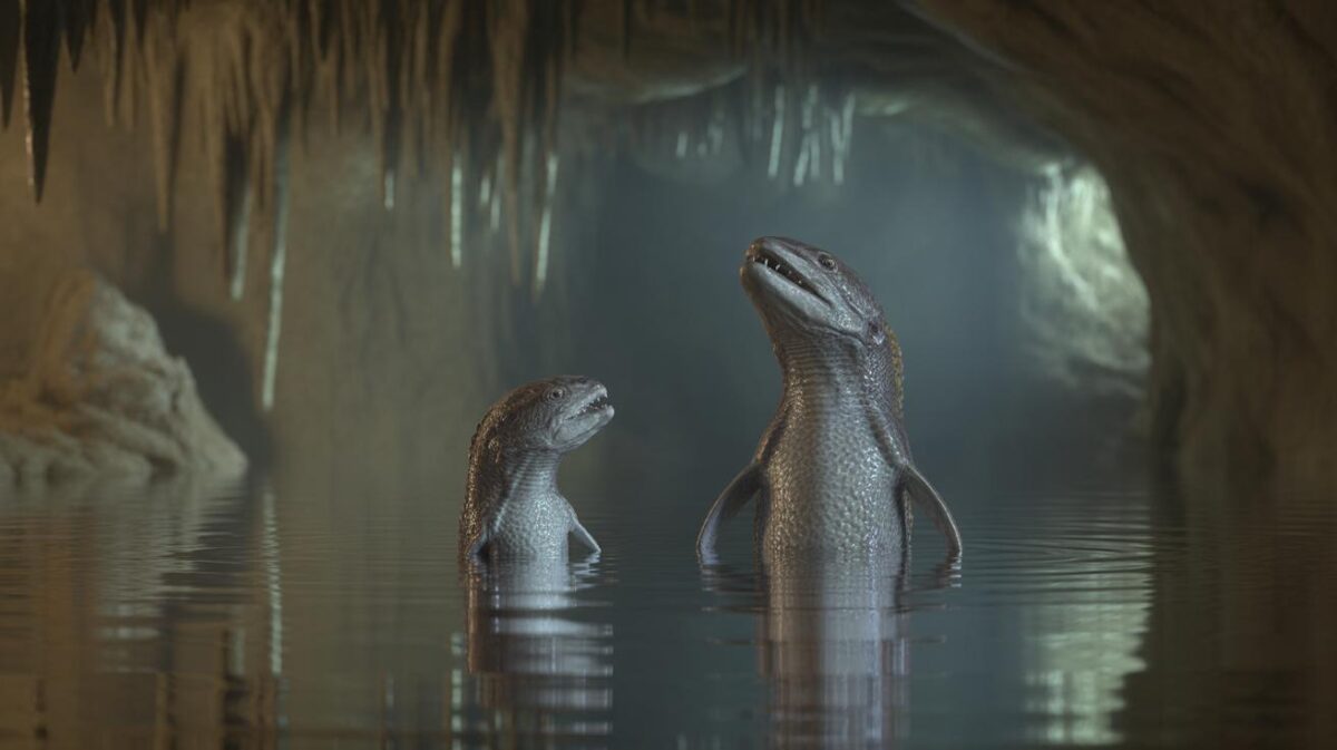 Nelle viscere della più vasta grotta del mondo, due nuovi mostri marini riemergono